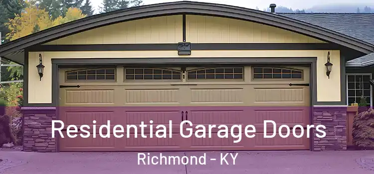  Residential Garage Doors Richmond - KY
